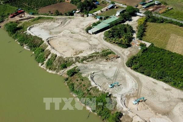 Giá cát xây dựng tăng đột biến tại Đắk Nông 