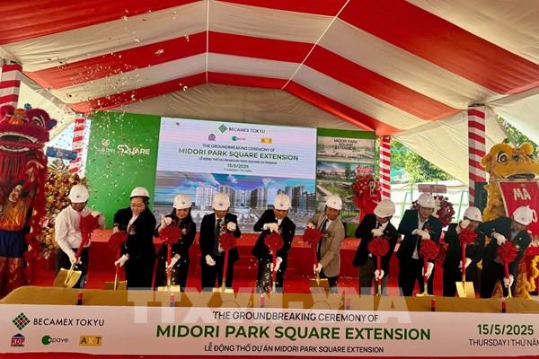Khởi công mở rộng khu thương mại hiện đại tại thành phố mới Bình Dương