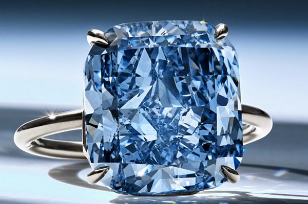 Đấu giá thành công viên kim cương xanh cực hiếm từ Nam Phi