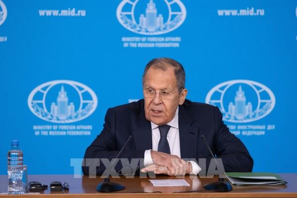 Ngoại trưởng Nga, Mỹ điện đàm về Ukraine và quan hệ song phương