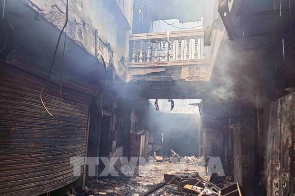 Cháy nhà 3 tầng tại Ấn Độ làm ít nhất 17 người thiệt mạng