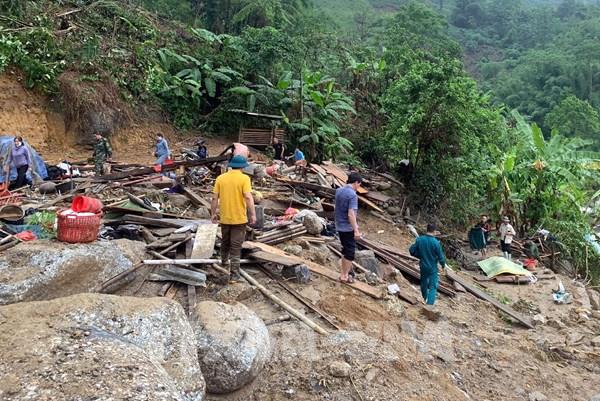Lũ quét, sạt lở làm 4 người thiệt mạng ở Bắc Kạn