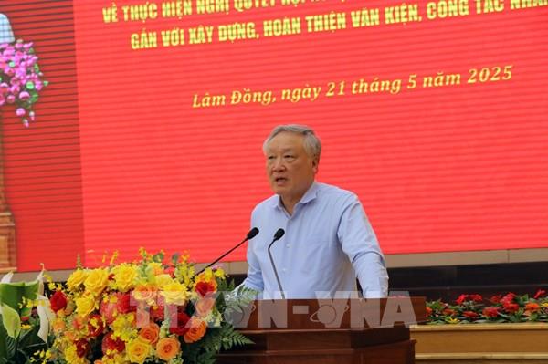 Phó Thủ tướng Nguyễn Hòa Bình làm việc với ba tỉnh về Đề án sắp xếp lại đơn vị hành chính