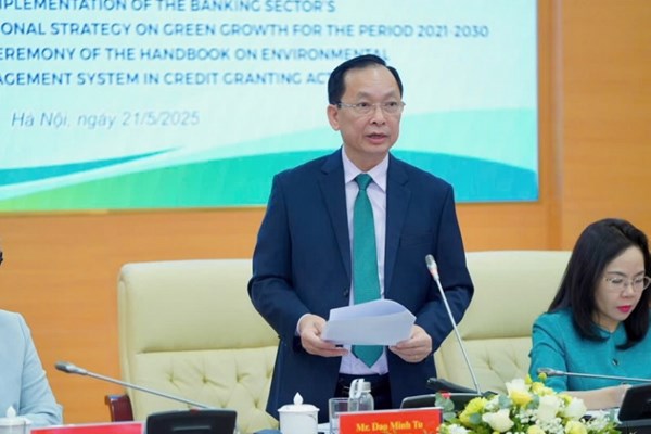Ngân hàng Nhà nước công bố công cụ hỗ trợ phát triển tín dụng xanh