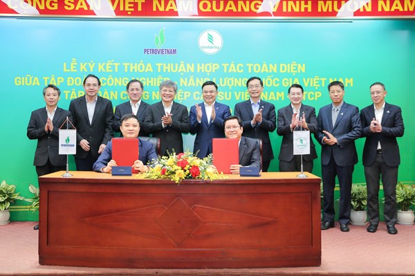 Petrovietnam và VRG kết nối chuỗi giá trị để tăng trưởng xanh