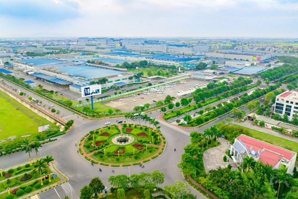 Viglacera nằm trong Top 10 khu công nghiệp ESG Việt Nam Xanh 2025