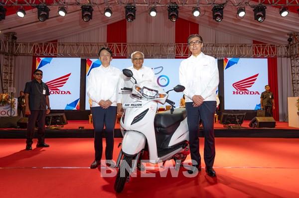 Thị trường Việt đóng góp 40 triệu xe trong 500 triệu xe máy Honda toàn cầu