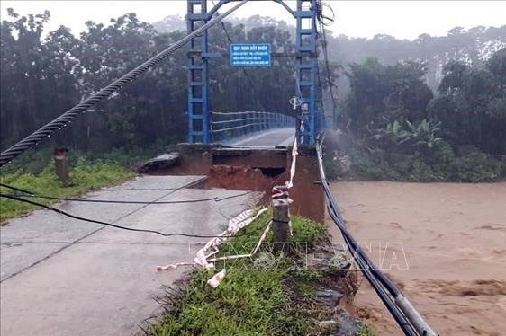Kon Tum và Đắk Nông cục bộ có nơi mưa trên 80mm, nguy cơ lũ quét, sạt lở