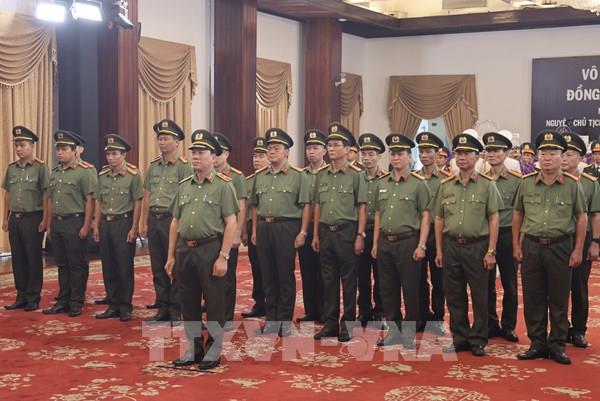 Hình ảnh Lễ Quốc tang nguyên Chủ tịch nước Trần Đức Lương tại Thành phố Hồ Chí Minh