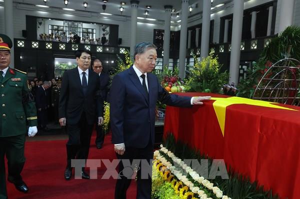 Lễ Quốc tang nguyên Chủ tịch nước Trần Đức Lương: Hơn 650 Đoàn trong nước và quốc tế đến viếng