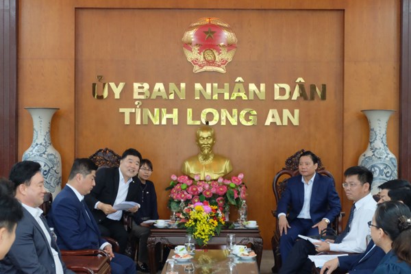 Long An hỗ trợ doanh nghiệp Hàn Quốc thúc đẩy đầu tư và phát triển kinh tế