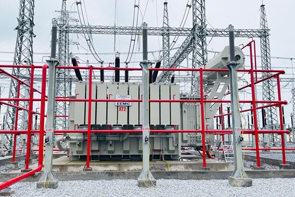 Đóng điện Trạm biến áp 220kV Vũ Thư 