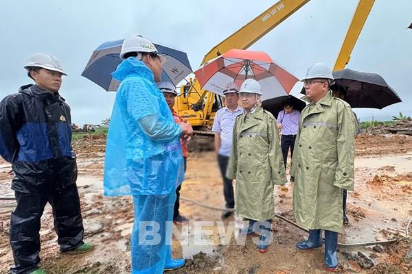 Kiểm tra phòng chống mưa lũ tại công trường 500kV Lào Cai – Vĩnh Yên