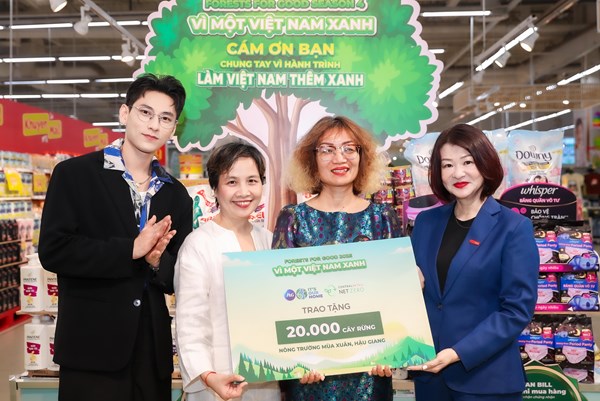 P&G Việt Nam và Central Retail Việt Nam phát động chương trình trồng rừng năm 2025