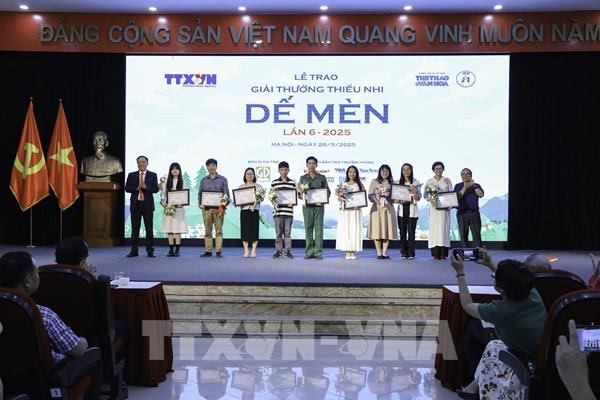 Giải thưởng Thiếu nhi Dế Mèn: Lan tỏa sức sống văn học nghệ thuật thiếu nhi