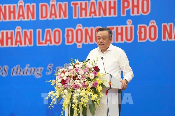 Hà Nội đối thoại với công nhân: Gỡ khó nhà ở, nâng lương, chăm lo an sinh