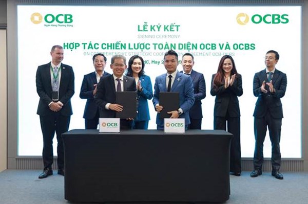 OCB ký hợp tác chiến lược toàn diện cùng Công ty Cổ phần Chứng khoán OCBS