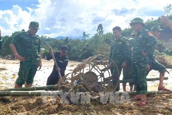 Tập trung hỗ trợ khắc phục hậu quả trận lũ quét tại bản miền núi Nghệ An