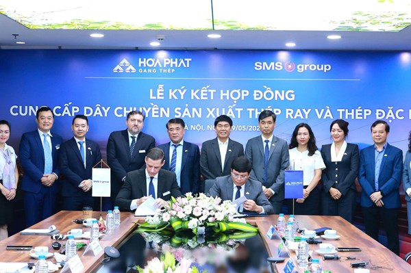 Hòa Phát trở thành doanh nghiệp duy nhất sản xuất ray tàu cao tốc ở Đông Nam Á