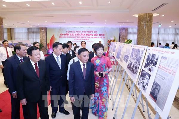 Hội thảo “100 năm Báo chí cách mạng Việt Nam đồng hành cùng sự nghiệp cách mạng vẻ vang của Đảng và dân tộc"