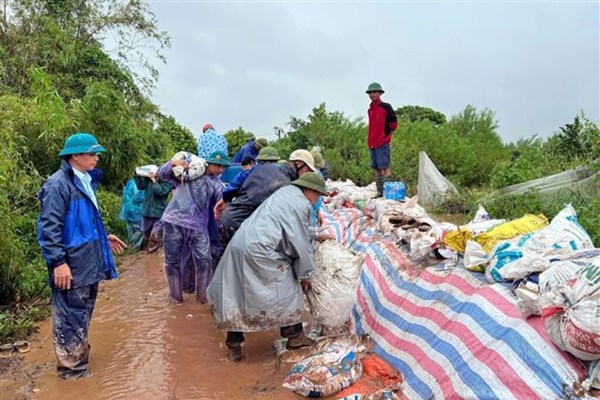 Nâng cao nhận thức, chủ động ứng phó thiên tai