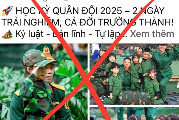Mạo danh ‘Trại hè quân đội’, ‘Học kỳ công an’: Chiêu thức cũ, thủ đoạn mới