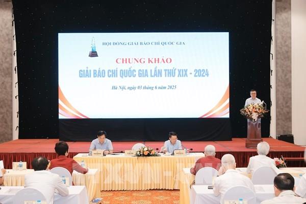 Khai mạc chấm chung khảo Giải báo chí Quốc gia lần thứ 19