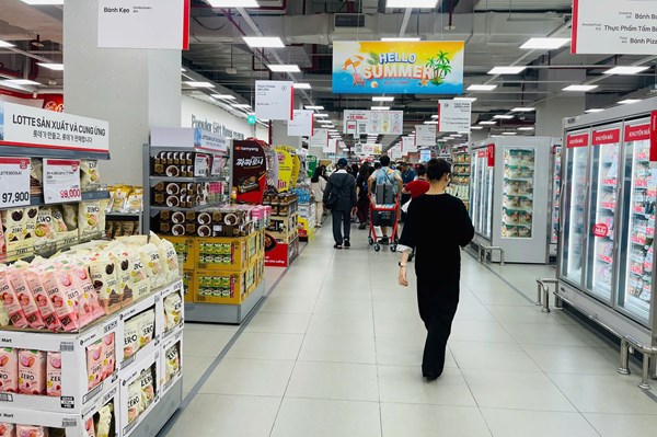 Lotte Mart giảm giá tới 50% các sản phẩm Hàn Quốc