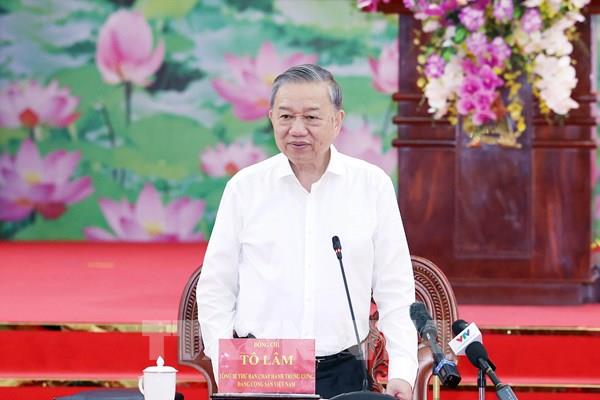 Tổng Bí thư Tô Lâm: Cần Thơ sau hợp nhất phải chủ động xác lập các đột phá chiến lược