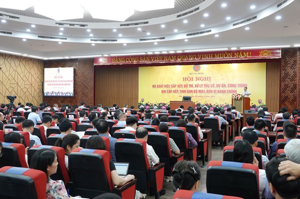 Xử lý dứt điểm tài sản công dôi dư sau sắp xếp đơn vị hành chính