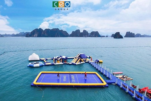 Check-in sân pickleball giữa biển: Trải nghiệm “có 1-0-2” tại Vân Đồn