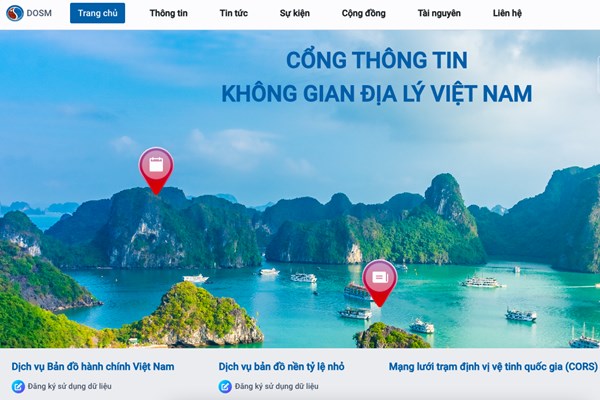 Cung cấp bản đồ hành chính trực tuyến cập nhật 34 đơn vị hành chính cấp tỉnh