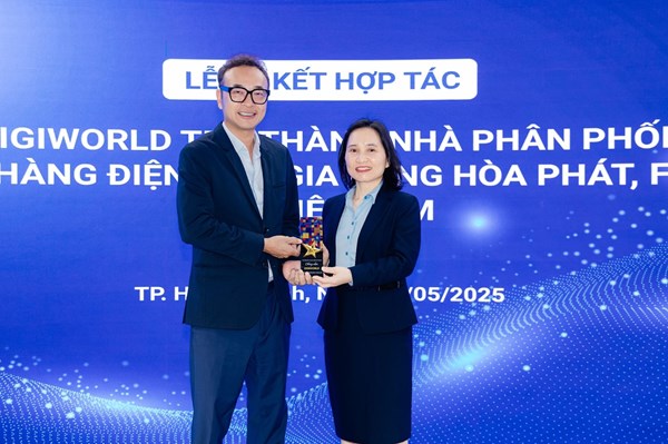 Hòa Phát và Digiworld hợp tác phân phối các sản phẩm điện máy gia dụng trên toàn quốc