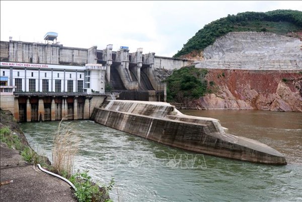 Từ 15h30 sẽ điều tiết nước hồ thuỷ điện Hương Điền (Huế) về hạ du