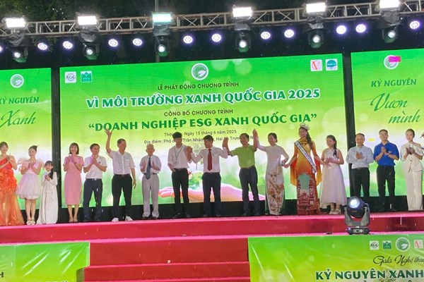 Hành động thiết thực để hướng tới "Kỷ nguyên xanh - Kỷ nguyên vươn mình"