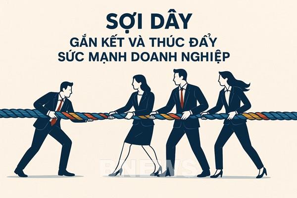 “Sợi dây” gắn kết và thúc đẩy sức mạnh doanh nghiệp