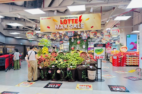 Lotte Mart giảm giá tới 50% cho hơn 6.000 mặt hàng 