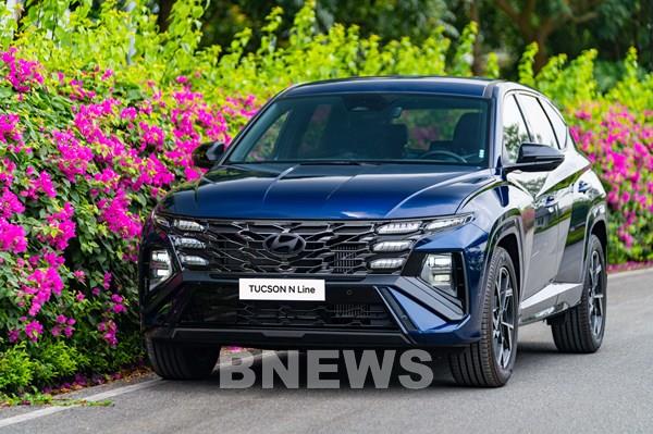 Hyundai ra mắt SUV thể thao phong cách Tucson N Line, giá 989 triệu đồng