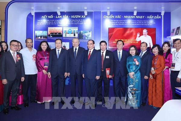Tổng Bí thư dự Lễ kỷ niệm 100 năm Ngày Báo chí cách mạng Việt Nam