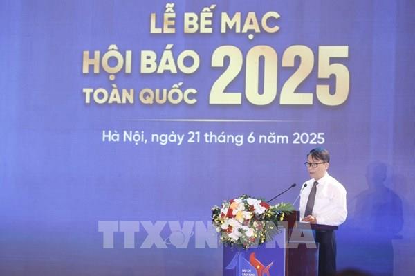 Bế mạc Hội báo toàn quốc 2025: Thông tấn xã Việt Nam giành giải A Gian trưng bày ấn tượng