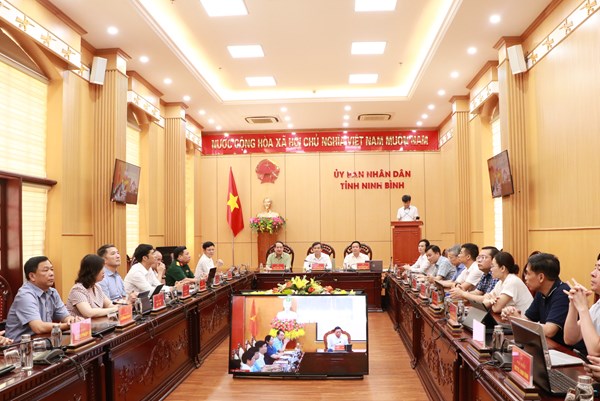 Ninh Bình vận hành thử nghiệm chính quyền điện tử địa phương 2 cấp