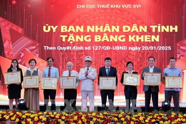 Chi cục Thuế khu vực XVI bứt tốc thu ngân sách nửa đầu năm tăng gần 26%