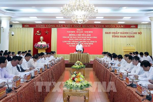 Tổng Bí thư Tô Lâm: Kiến tạo một không gian phát triển hiện đại và năng động với Ninh Bình giữ vai trò trung tâm