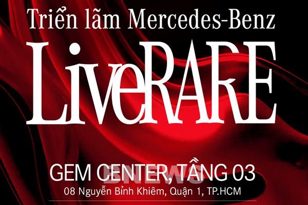 MBV tổ chức Triển lãm “Không gian tuyệt tác Mercedes-Benz: LiveRARE” tại TP HCM