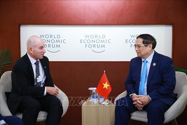 Thủ tướng Phạm Minh Chính làm việc với các tập đoàn, quỹ đầu tư phát triển công nghệ