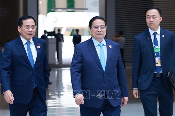 Thủ tướng Phạm Minh Chính dự phiên khai mạc toàn thể Hội nghị WEF Thiên Tân