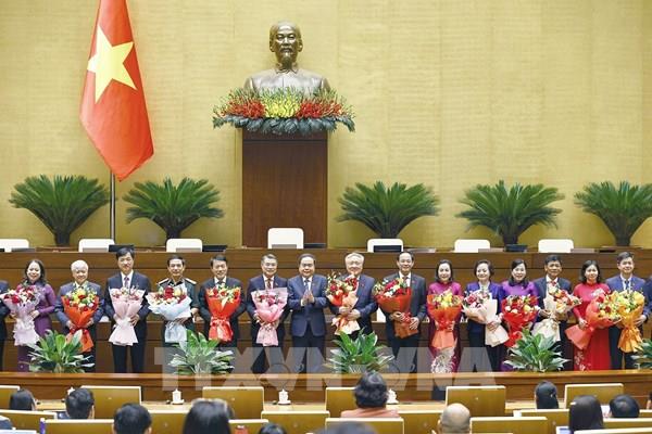 Quốc hội phê chuẩn danh sách Phó Chủ tịch và Ủy viên Hội đồng bầu cử quốc gia