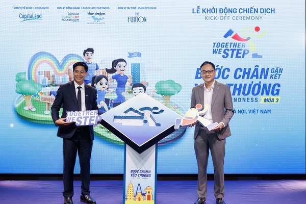 CapitaLand cam kết 97.000 USD hỗ trợ trẻ em yếu thế qua “Bước chân gắn kết yêu thương”
