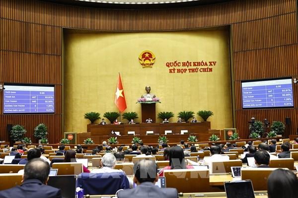 Thông qua Nghị quyết của Quốc hội về Trung tâm tài chính quốc tế tại Việt Nam
