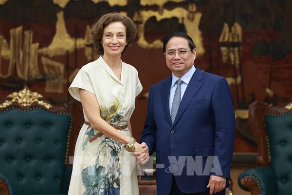 Thủ tướng đề nghị UNESCO tiếp tục ghi danh hồ sơ và bảo tồn các di sản văn hóa của Việt Nam